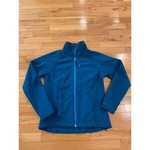 Double Diamond Jacket Coat Womens‎ Size  S Purple Fleece Mock Neck Full Zip